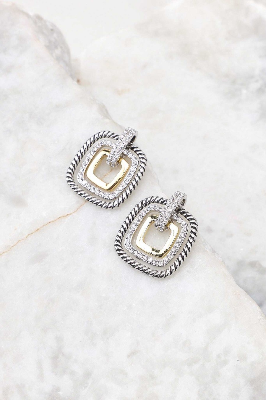 Jewelry Red Dress | You'Re A Genius Earrings Silver