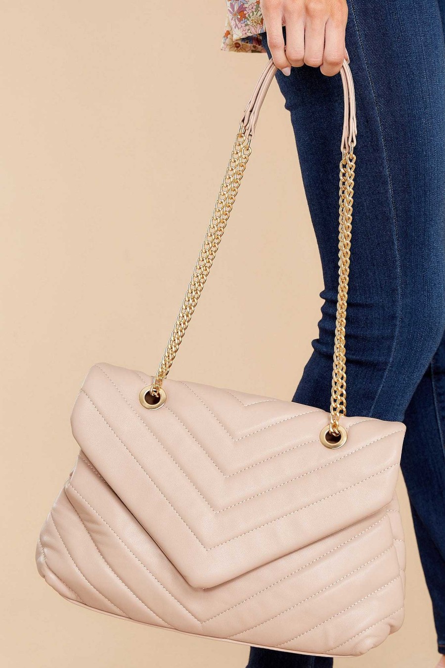 Accessories Red Dress Crossbody Bags | Power Through It Natural Crossbody Bag Beige