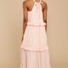Clothing Red Dress Midi Dresses | Feels Like A Fairytale Midi Dress Blush Pink