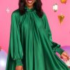 Clothing Aura Mini Dresses | Gift To Us Green Dress Emerald