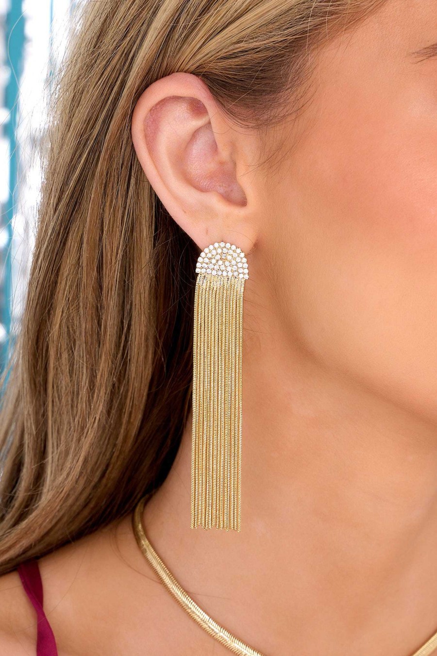 Jewelry Bracha | Rainy Earrings Gold