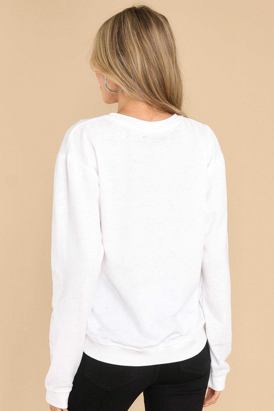 Clothing Recycled Karma Graphic Tees | Styx Crystal Ball Sweatshirt White