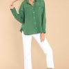 Clothing Red Dress Casual Tops | Carolina Chic Top Green