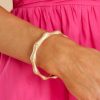 Jewelry Red Dress | Nothing To It Bangle Gold