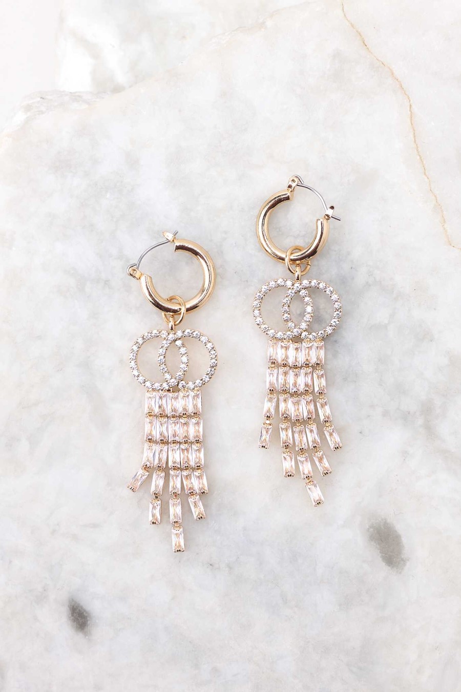 Jewelry Red Dress | Absolute Elegance Earrings Gold