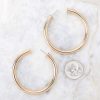 Jewelry Red Dress | Make A Comeback Hoop Earrings Gold