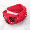 Accessories Red Dress Hair Accessories | Everything'S Gonna Be Alright Red & Black Headband Multi