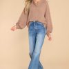 Clothing Red Dress Casual Tops | Infinite Comfort Top Brown