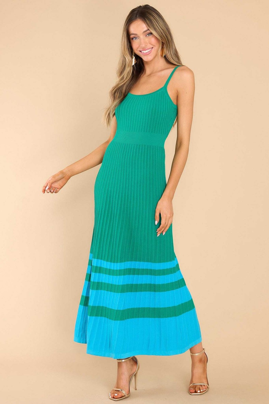 Clothing Red Dress Maxi Dresses | Floating On By Maxi Dress Green
