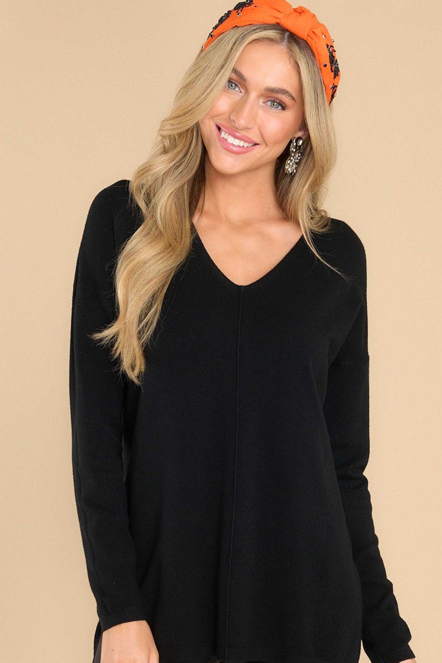 Clothing So Soft Collection Casual Tops | Give It A Rest Sweater Black