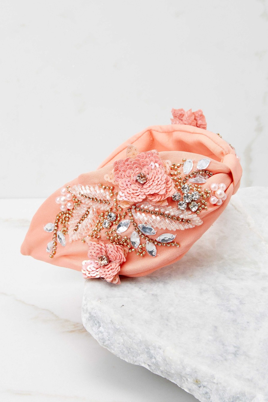 Accessories Treasure Jewels Hair Accessories | Rose All Day Headband Pink