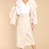 Clothing Red Dress Jackets | What I'Ve Wanted Faux Fur Coat Ivory