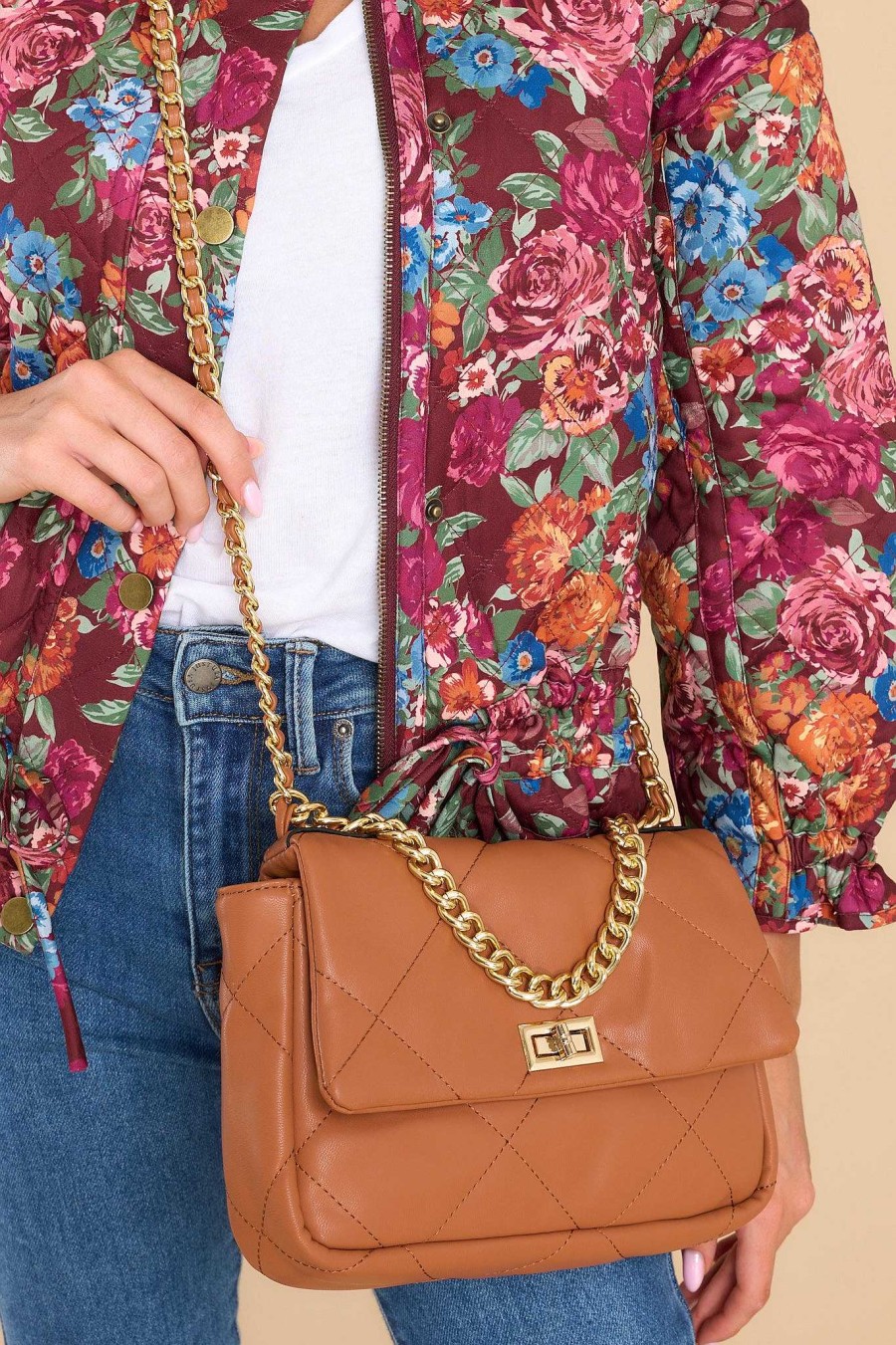 Accessories Red Dress Crossbody Bags | Wherever I Go Bag Brown
