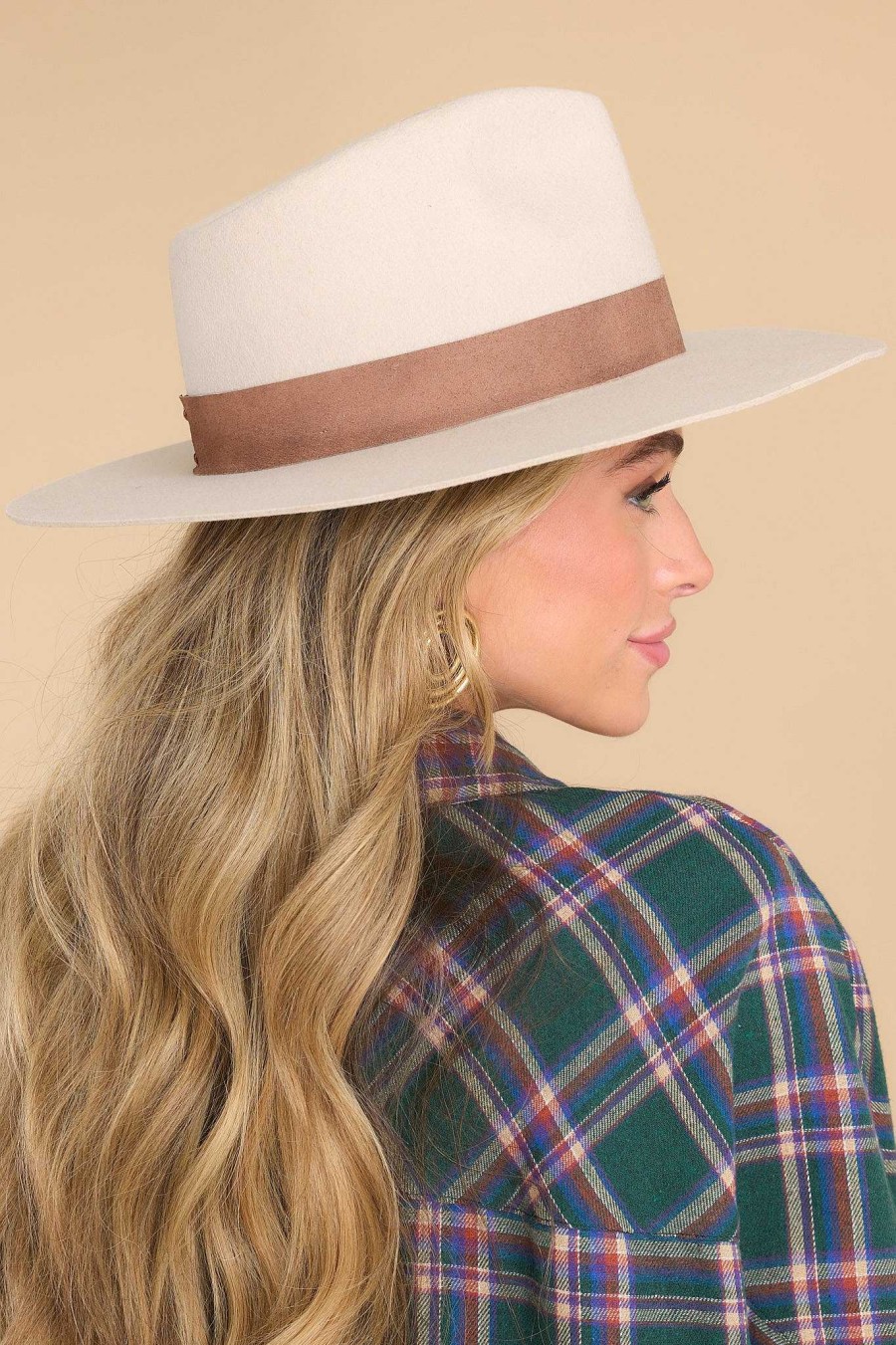 Accessories Gigi Pip Hats | Miller Fedora Hat Ivory