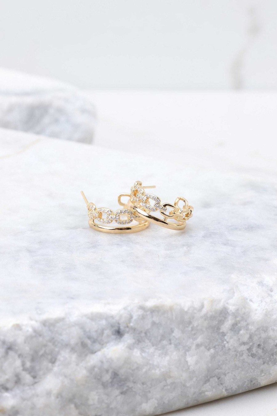 Jewelry Bracha | Meghan Hoops Gold
