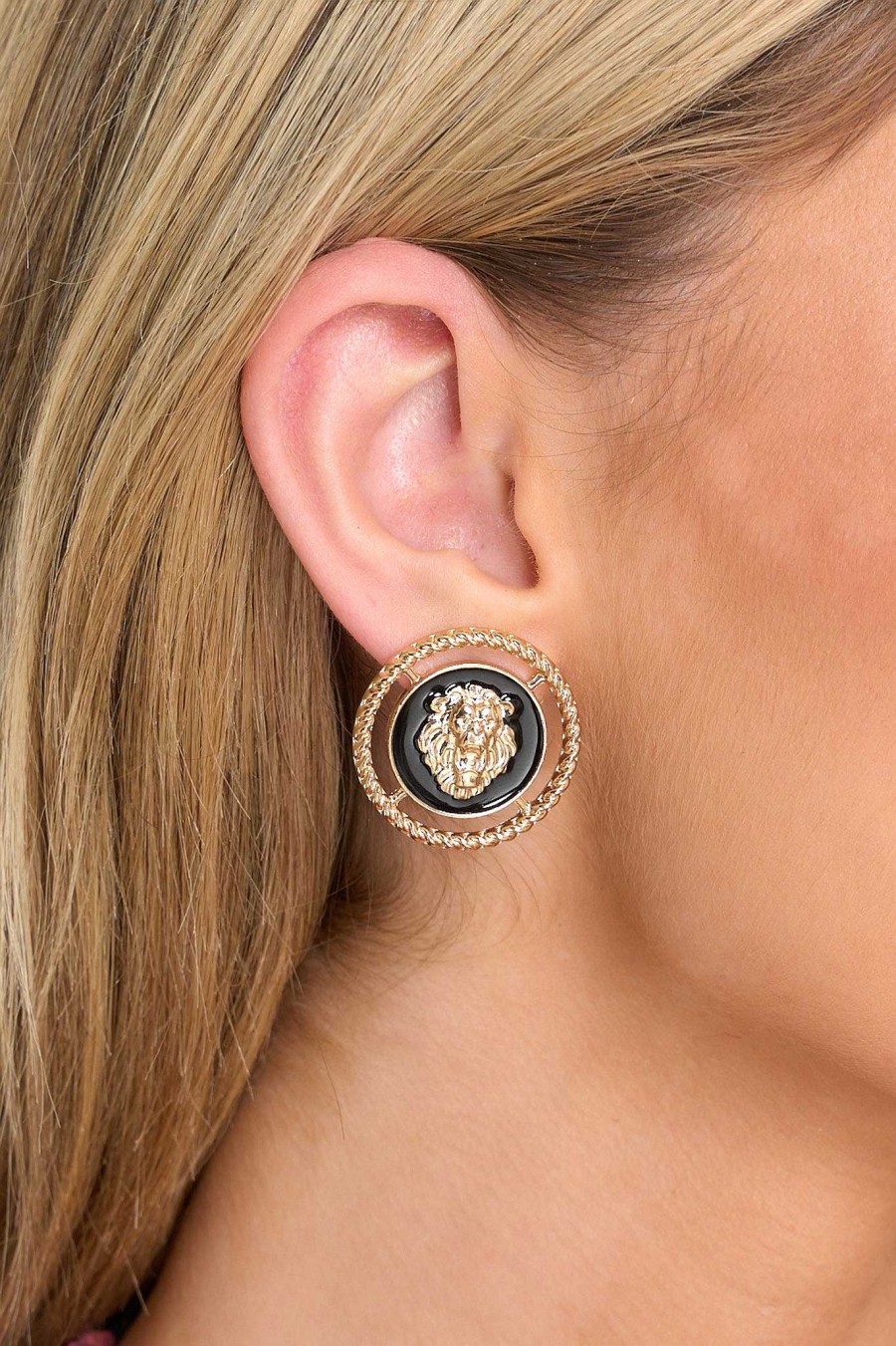 Jewelry Red Dress | Fiercely Cute Earrings Gold