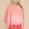 Clothing Red Dress Rompers | Let It Ride Dusty Ombre Romper Rose