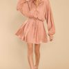 Clothing Red Dress Mini Dresses | Not Just Anybody Dress Apricot