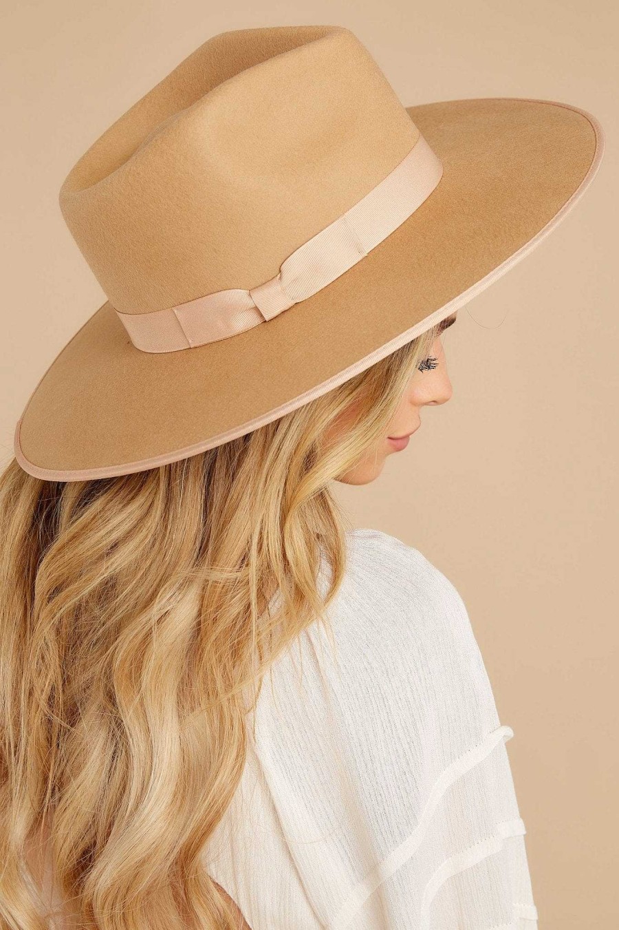 Accessories Lack of Color Hats | Caramel Rancher Hat Tan