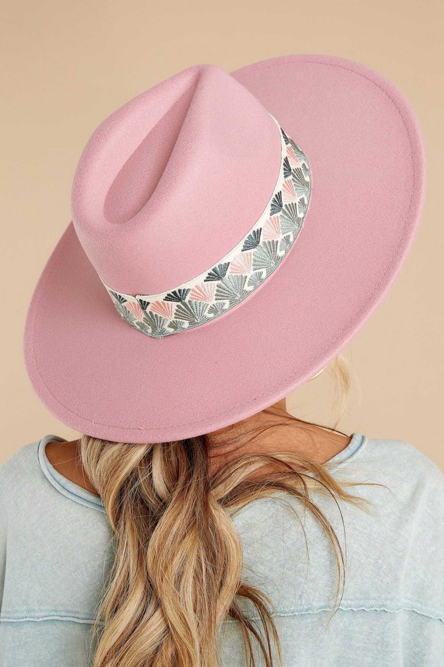 Accessories Red Dress Hats | Just Another Day Hat Pink