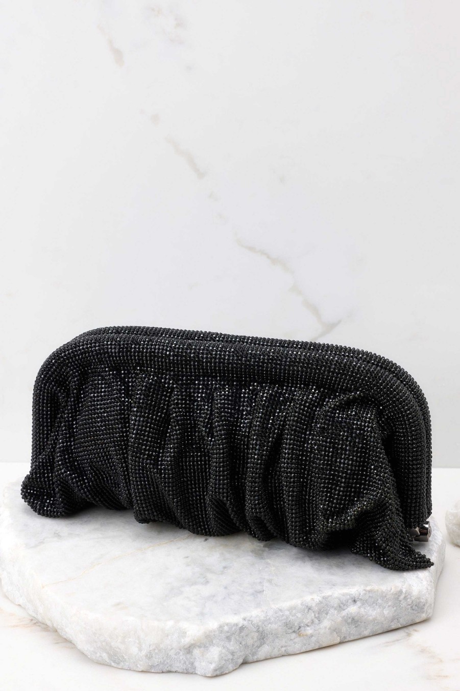 Accessories Red Dress Clutches & Pouches | Found In A Dream Bag Black