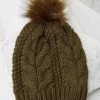 Accessories Red Dress Hats | Cocoa Cozy Pom Hat Olive