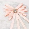 Accessories Red Dress Hair Accessories | Run Away With Me Bow Light Pink
