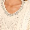 Clothing Red Dress Casual Tops | Frosty Flair Sweater Ivory