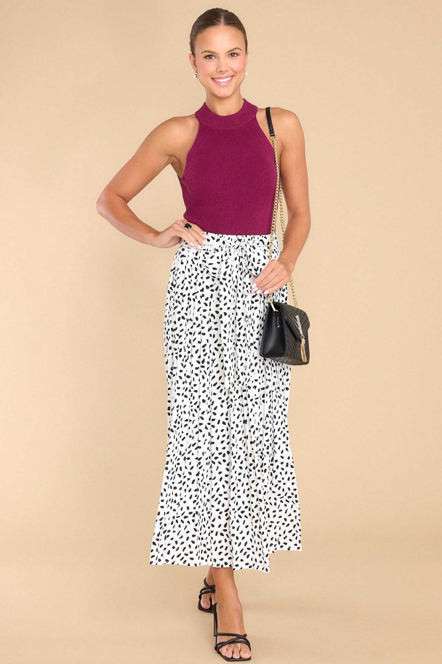 Clothing Red Dress Casual Tops | Seize The Day Berry Tank Top Midnight Berry