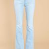 Clothing Spanx Clean Denim | Retro Pull On Stretch Flare Jeans Light Wash