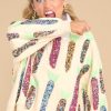 Clothing Queen of Sparkles Sweatshirts & Hoodies | Pearl Multi Corn Sweatshirt Ivory