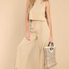 Clothing Z Supply Loungewear Bottoms | Scout Rattan Cotton Jersey Pants Beige