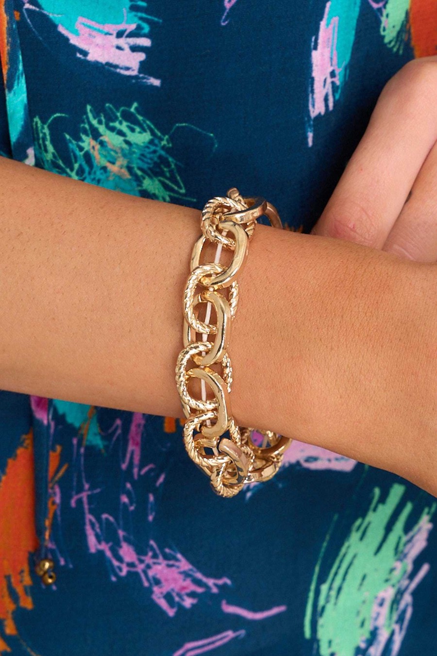 Jewelry Red Dress | Upscale Impression Bracelet Gold