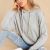 Clothing Z Supply Sweatshirts & Hoodies | Soho Fleece Hoodie Heather Grey