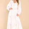 Clothing Aura Maxi Dresses | Practicing Peaceful Print Maxi Dress Pink