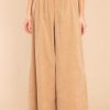 Clothing Aura Pants | Keeping It Classy Corduroy Pants Tan