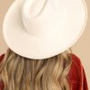 Accessories Lack of Color Hats | Melodic Fedora Ivory