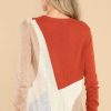 Clothing Red Dress Casual Tops | In My Head Sweater Rust
