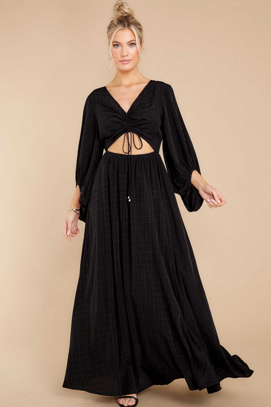 Clothing Aura Maxi Dresses | Going For This Maxi Dress Black