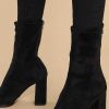 Shoes Red Dress Ankle Booties | I Mean Love Ankle Booties Black