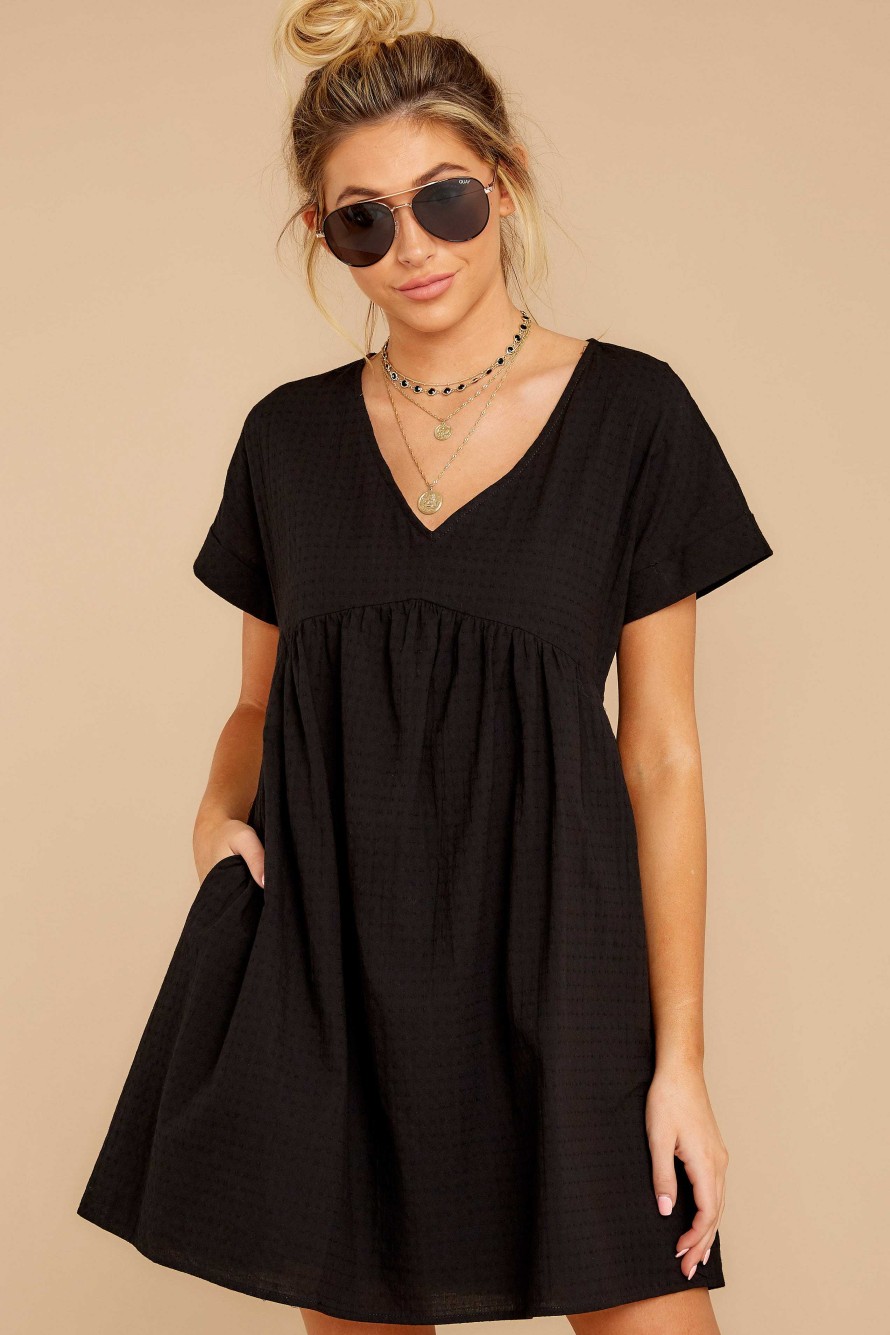 Clothing Red Dress Casual Dresses | From Your Dreams Dress Black