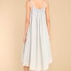 Clothing Red Dress Midi Dresses | First Things First Midi Dress Light Blue