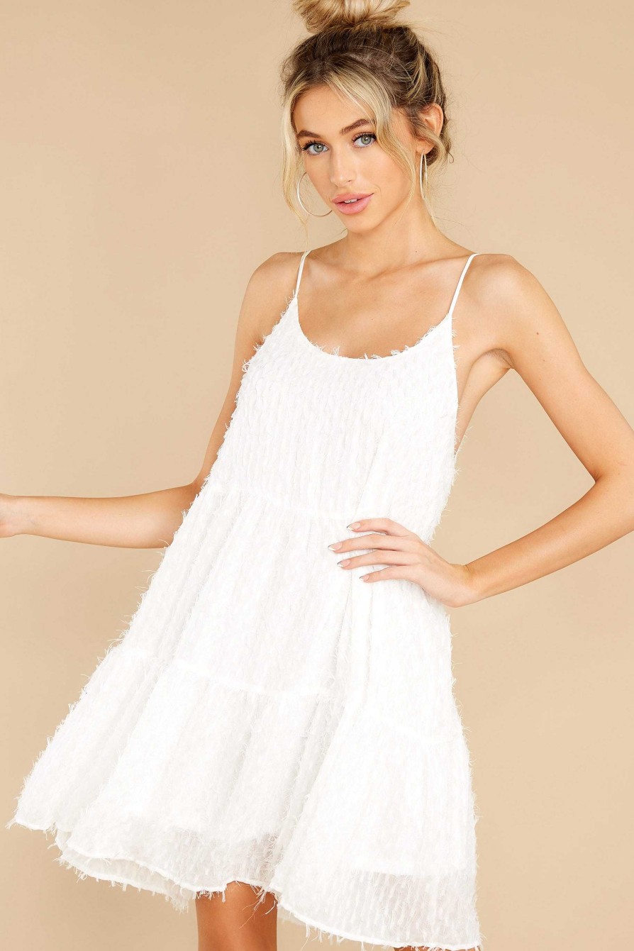 Clothing Red Dress White Dresses | Your Time Here Dress (Gone21) White