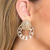Jewelry Red Dress | A Little Reckless Earrings Gold