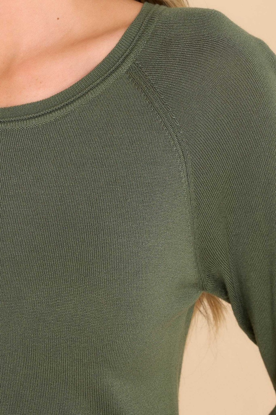 Clothing Red Dress Casual Tops | Oh So Lovely Top Green