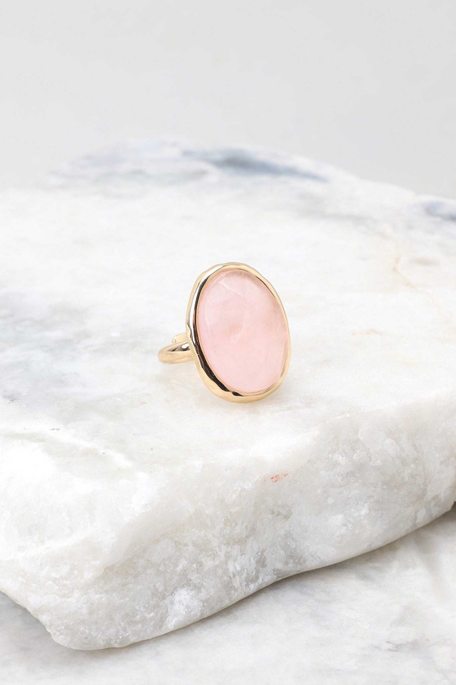 Jewelry Red Dress | The Luxurious Life Rose Ring Pink