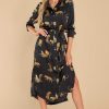 Clothing Red Dress Midi Dresses | Going Wild Midi Dress Black