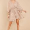 Clothing Red Dress Mini Dresses | Mingling Magic Dress Champagne