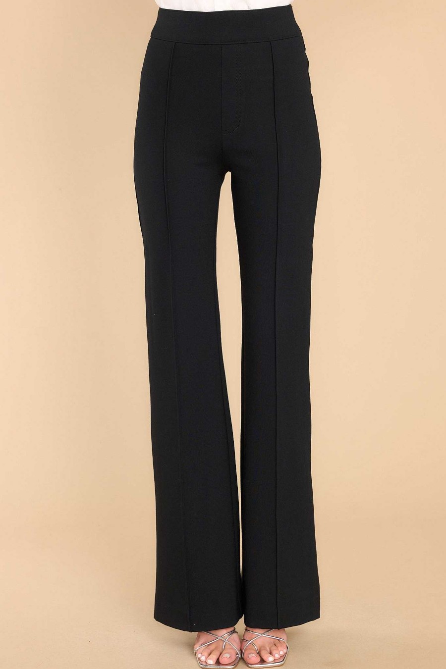 Clothing Spanx Pants | The Perfect Hi-Rise Flare Pants Black