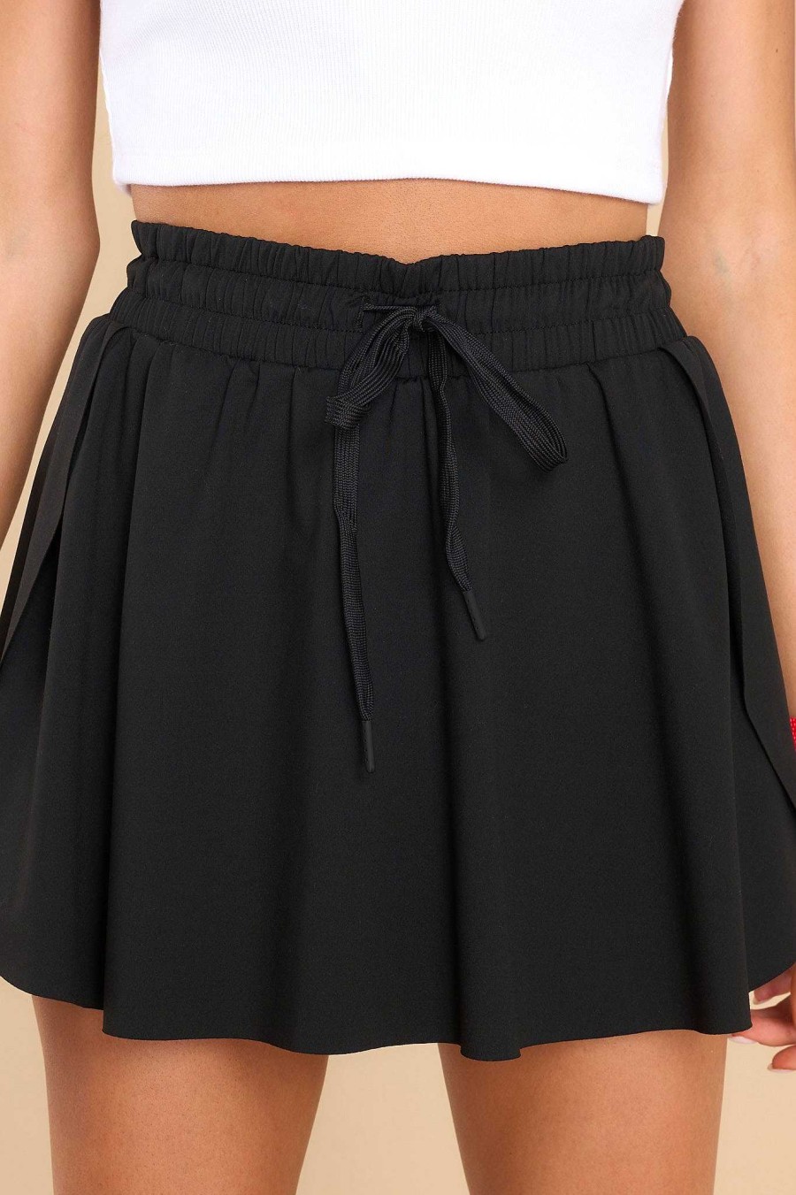 Clothing Z Supply Skirts | Match Point Skirt Black